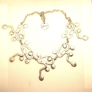 Volare pewter necklace